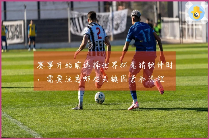 赛事开始前选择世界杯竞猜软件时，需要注意哪些关键因素和流程