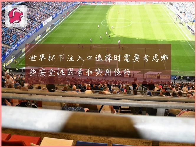 世界杯下注入口选择时需要考虑哪些安全性因素和实用技巧