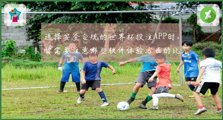 选择安全合规的世界杯投注APP时，你需要注意哪些软件体验方面的比较？